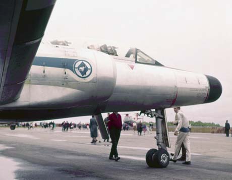 color photograph: side view