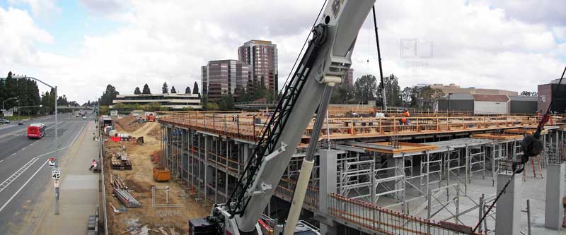 Wide view of construction at UTC