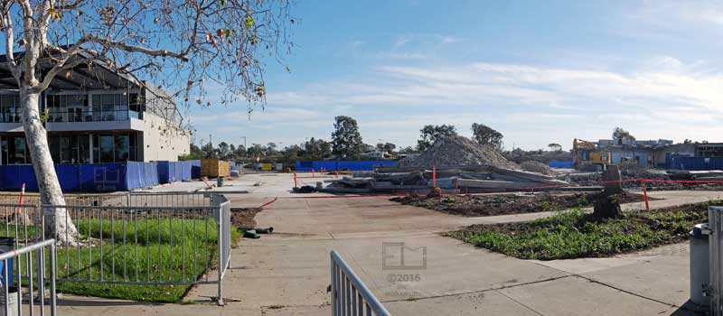 New open area under expansive sky