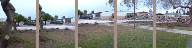 Five thumbnail images to be photomerged