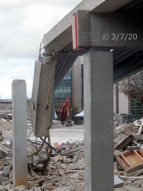 I100 building wreckage