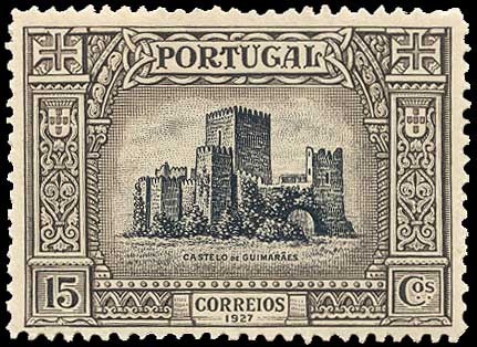 Color scan: Postage stamp of Portugal